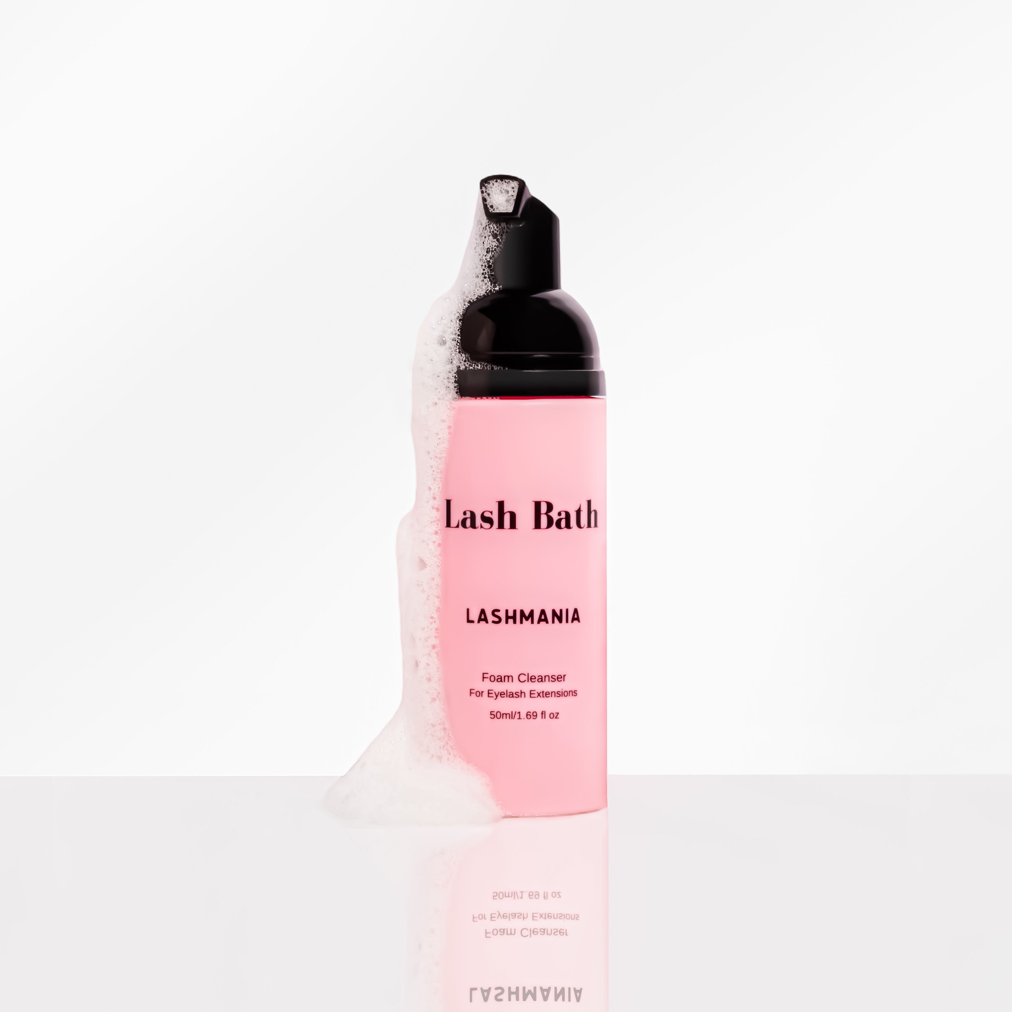 Foam gentle lash extension cleanser Lashmania